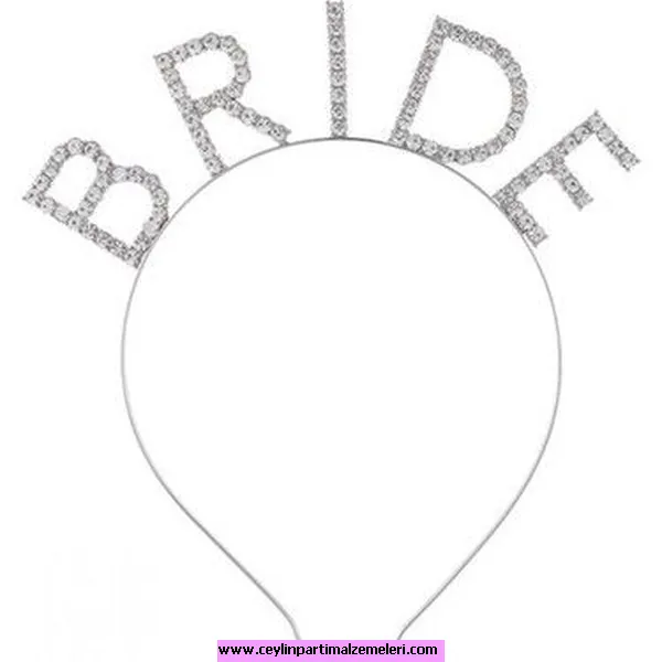 Bride Taşlı Lüks Taç